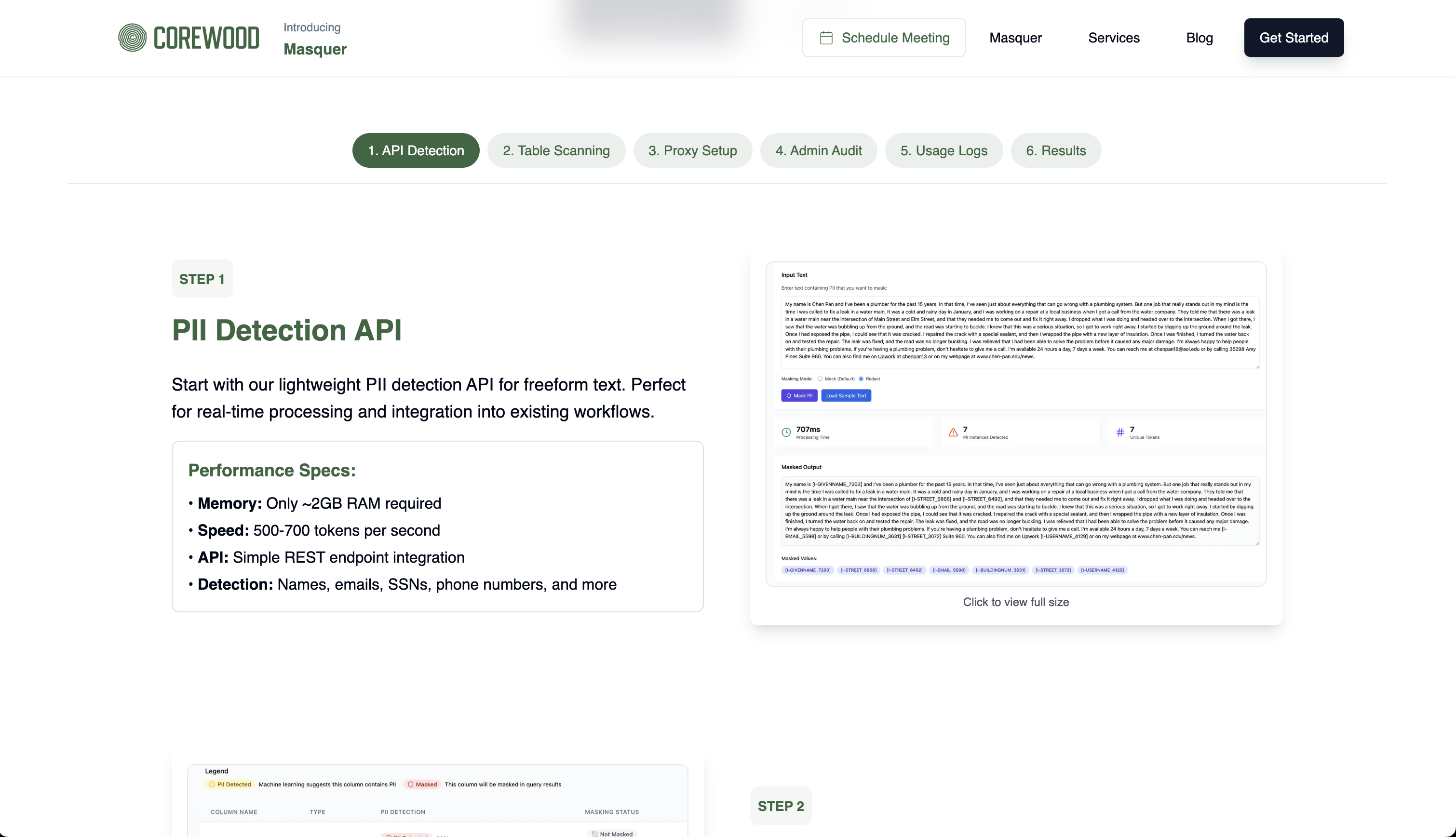 Corewood Software Website